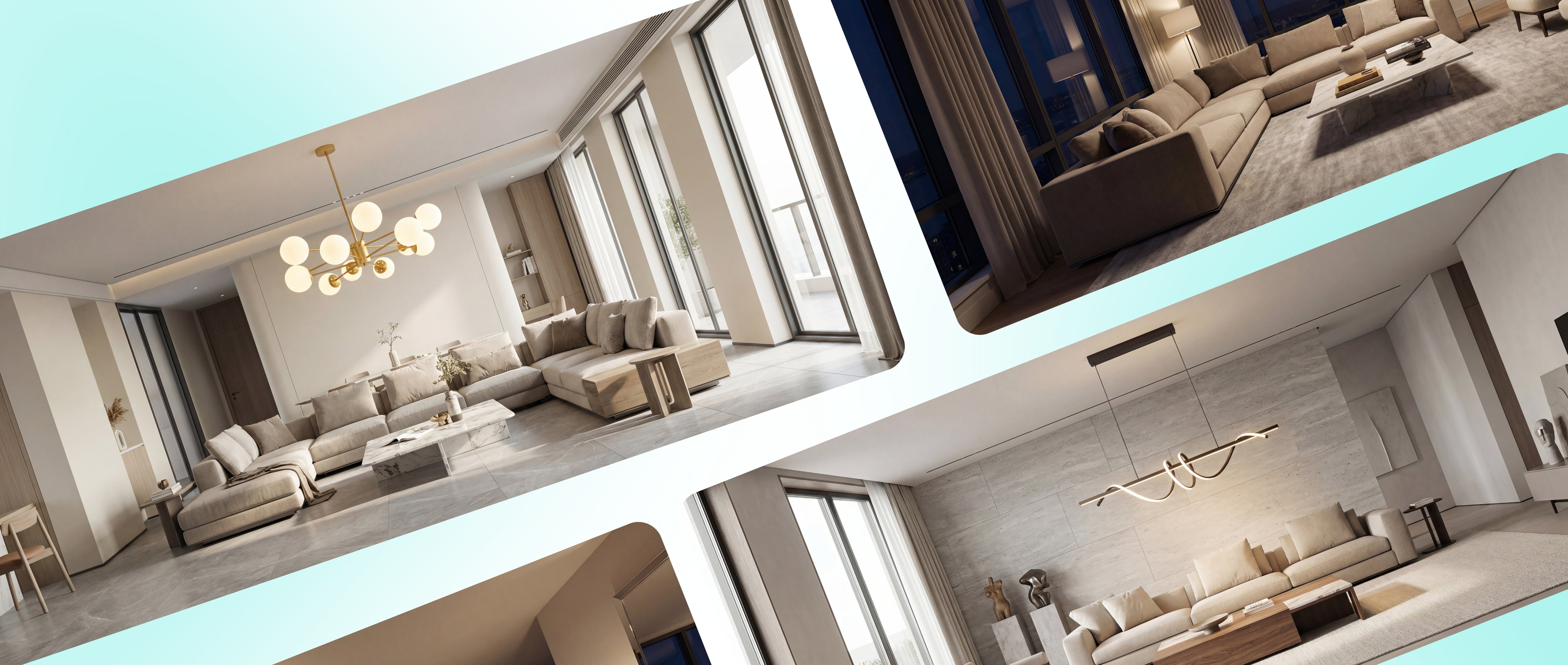 Lustre LED suspendate