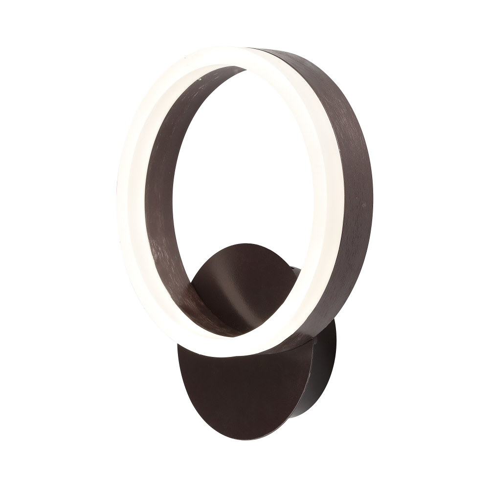 Aplica led perete cafeniu THEMIS 18W/1100LM 200mm