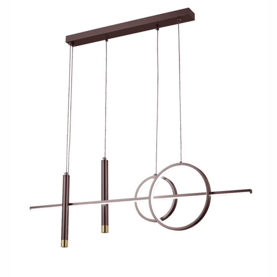 Lustra led maro cu telecomanda CAELI 82W/4000LM 2700K-6500K