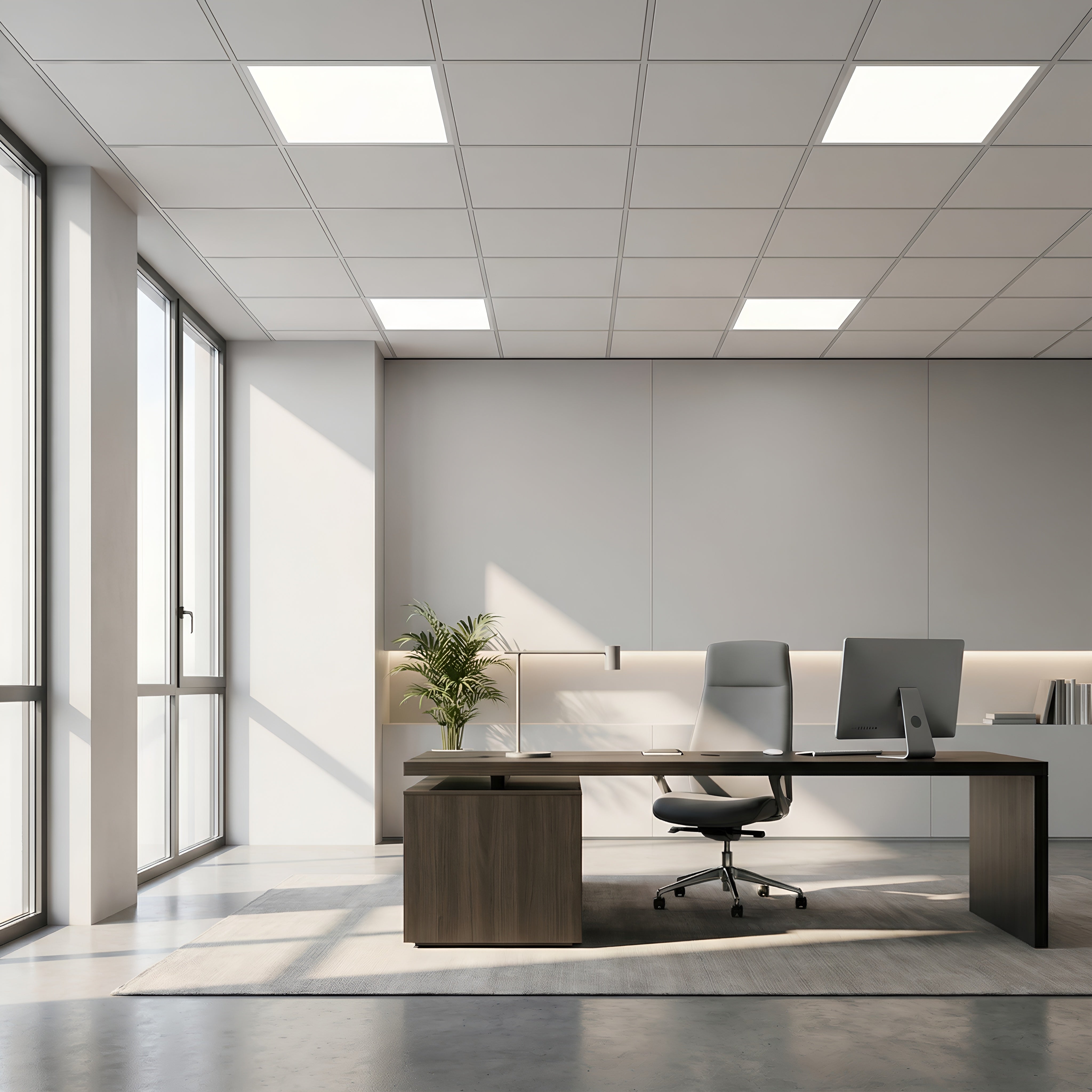 Panou Led Aplicat Back-light 70W, 6300 Lm, 595x595x40mm , lumina neutra