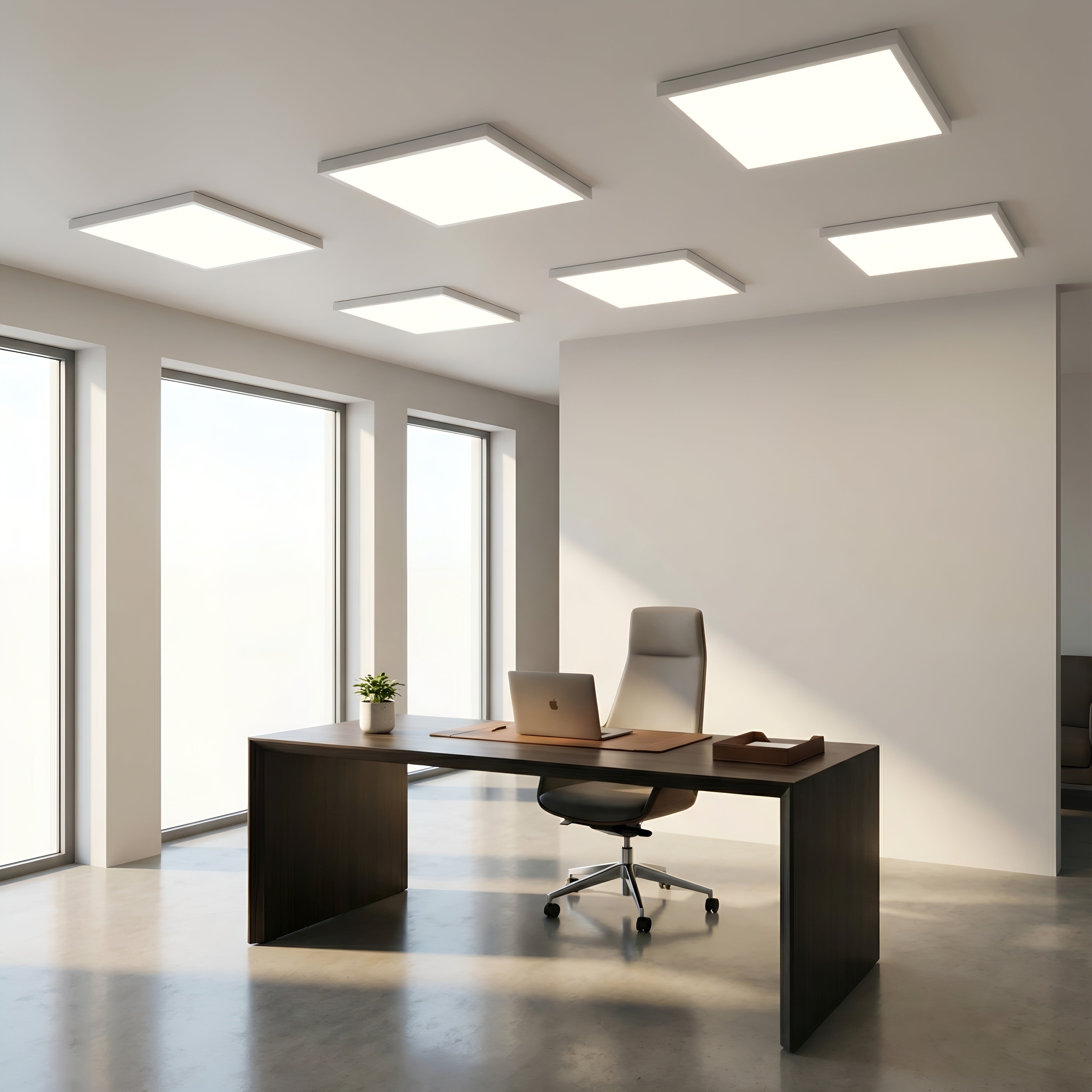 Panou Led Aplicat Back-light 70W, 6300 Lm, 595x595x40mm , lumina neutra