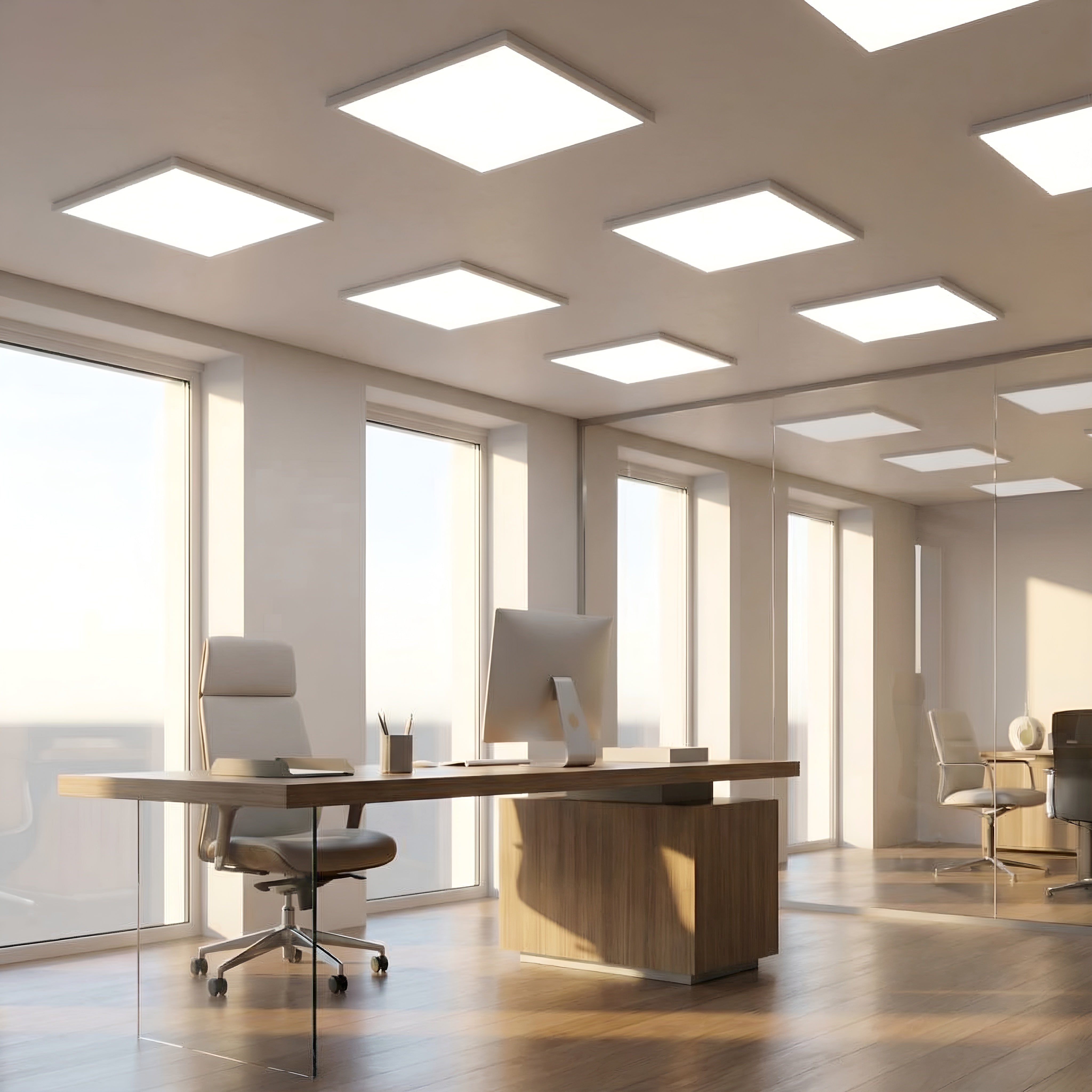 Panou Led Aplicat Back-light 48W, 4320 Lm, 595x595x40mm , lumina neutra