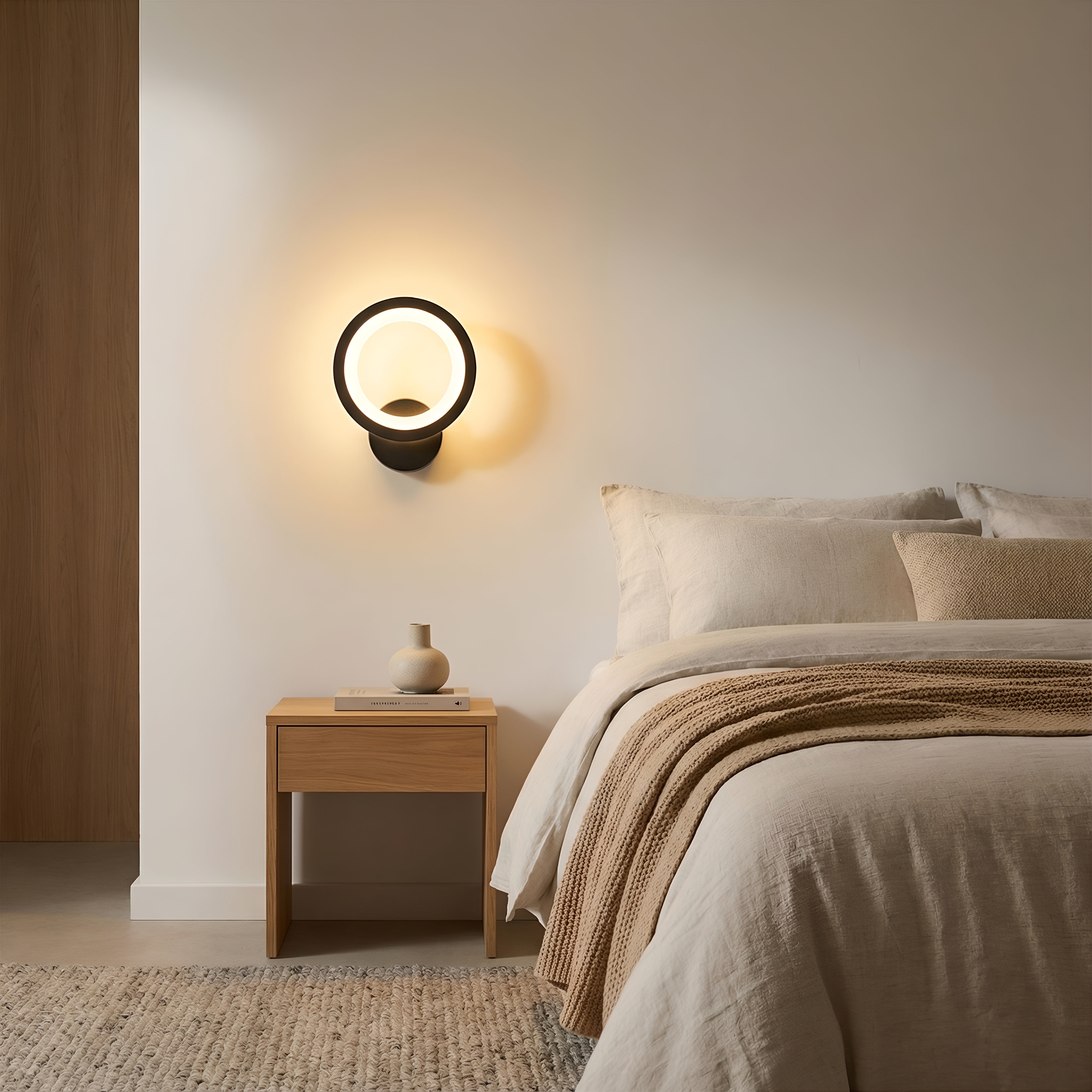 APLICA PERETE NEAGRA CYBELE AJUSTABILA 18W/1400LM