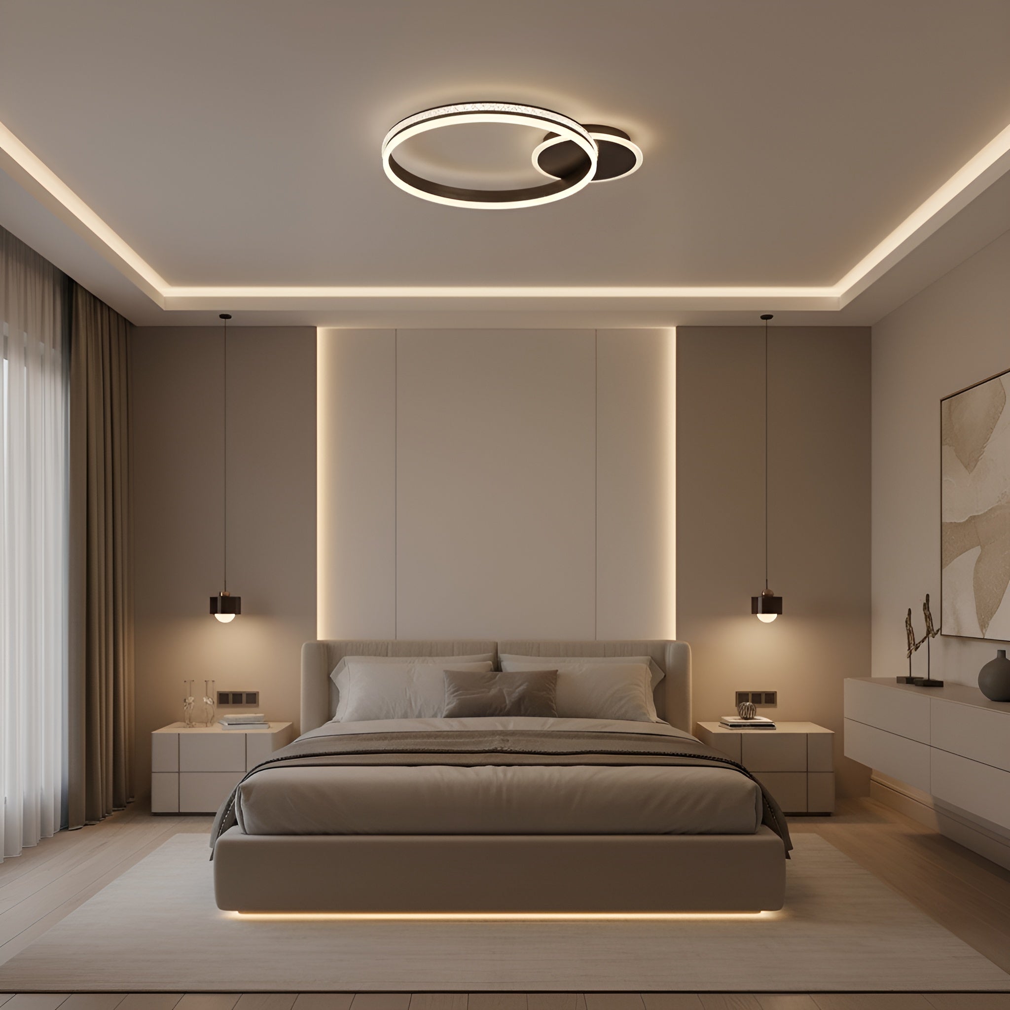 Lustra Led Diotima 100w / cu Telecomanda 500mm