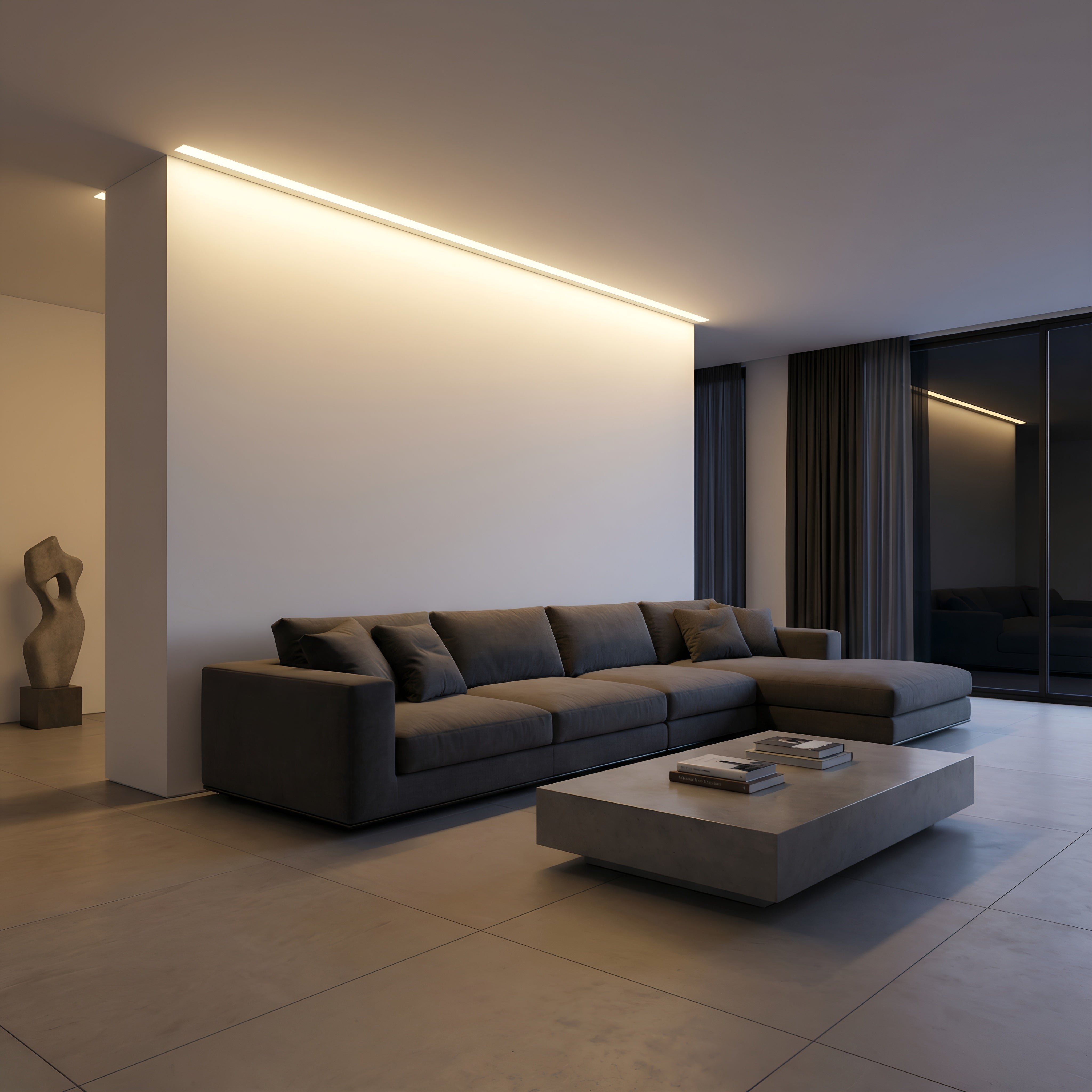 Banda LED COB 300LED/m 12W/m IP20 3000K 12V