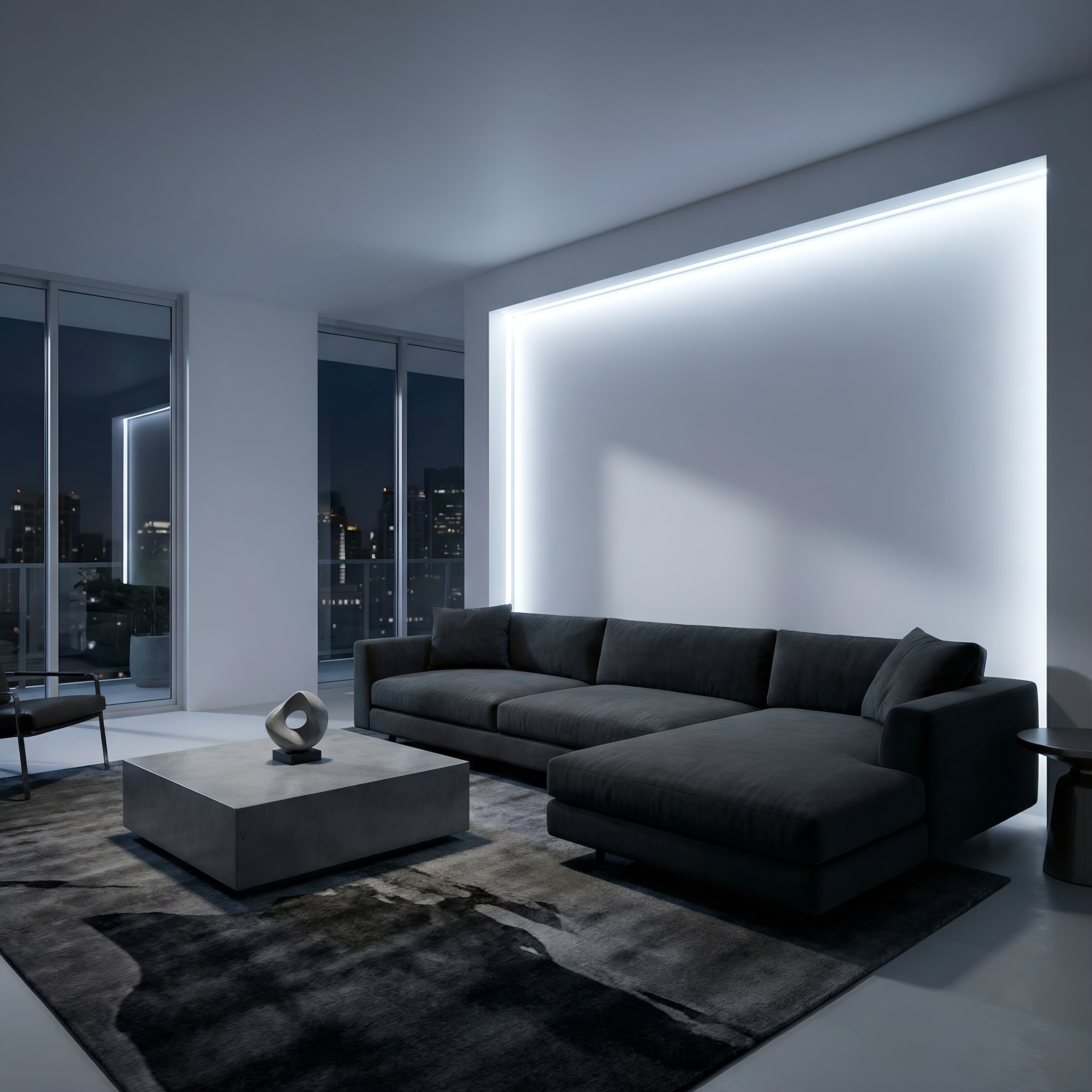 Banda LED COB 288LED/m 10W/m IP67 6000K 220V