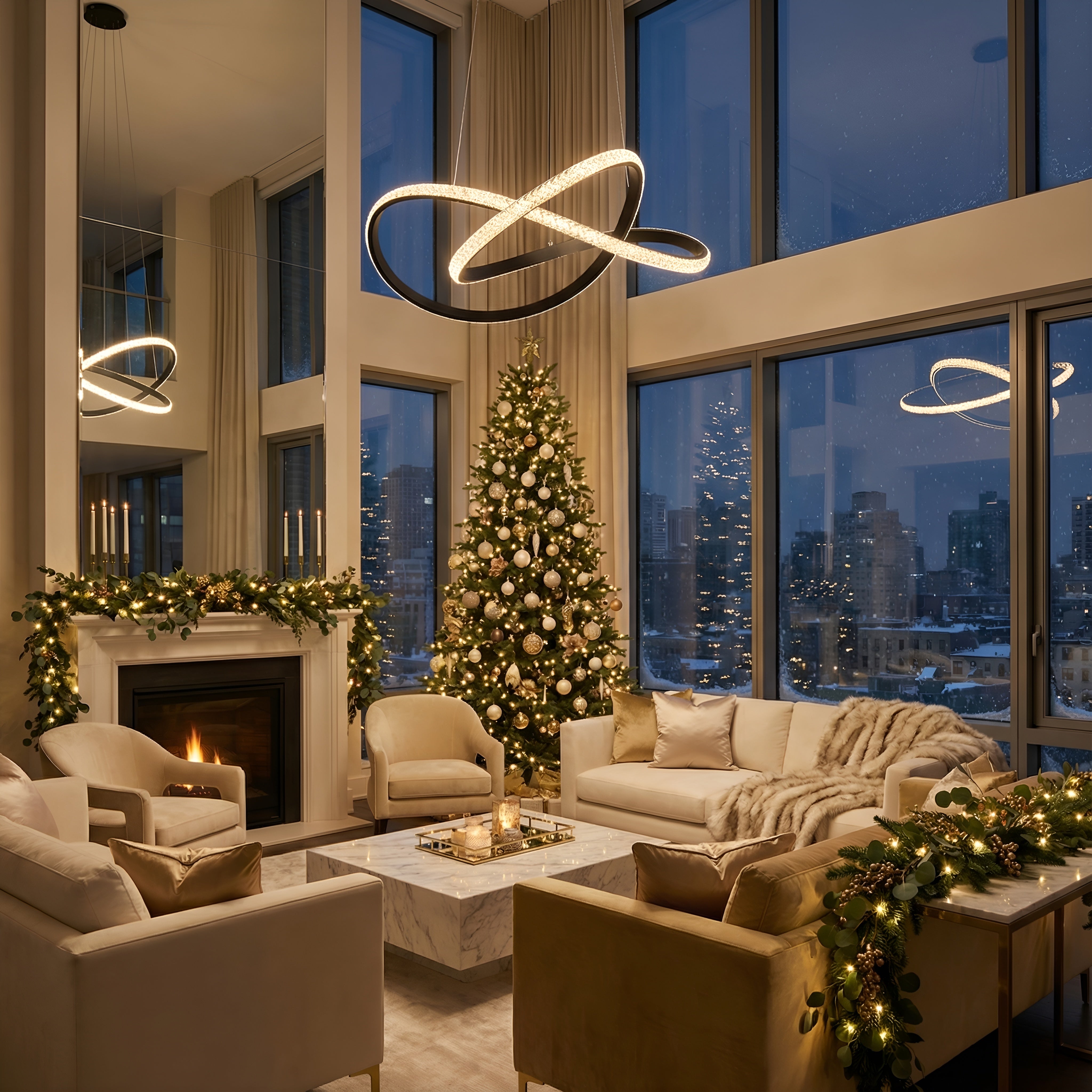 LUSTRA LED TRITON AJUSTABILA 66W