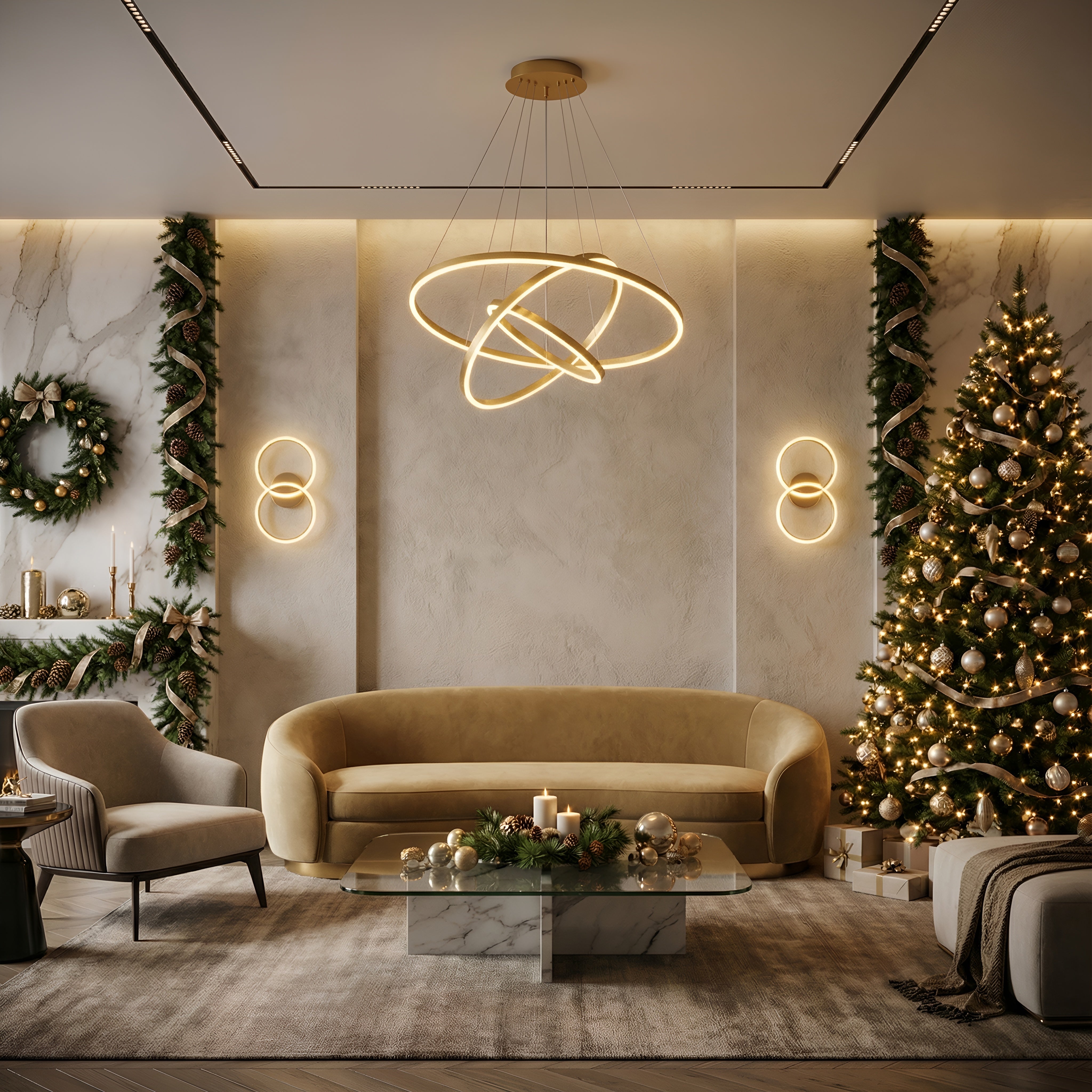 Lustra Led Suspendata Lumina ajustabila din Telecomanda 150W / 400Mm X 600Mm X 800MmA