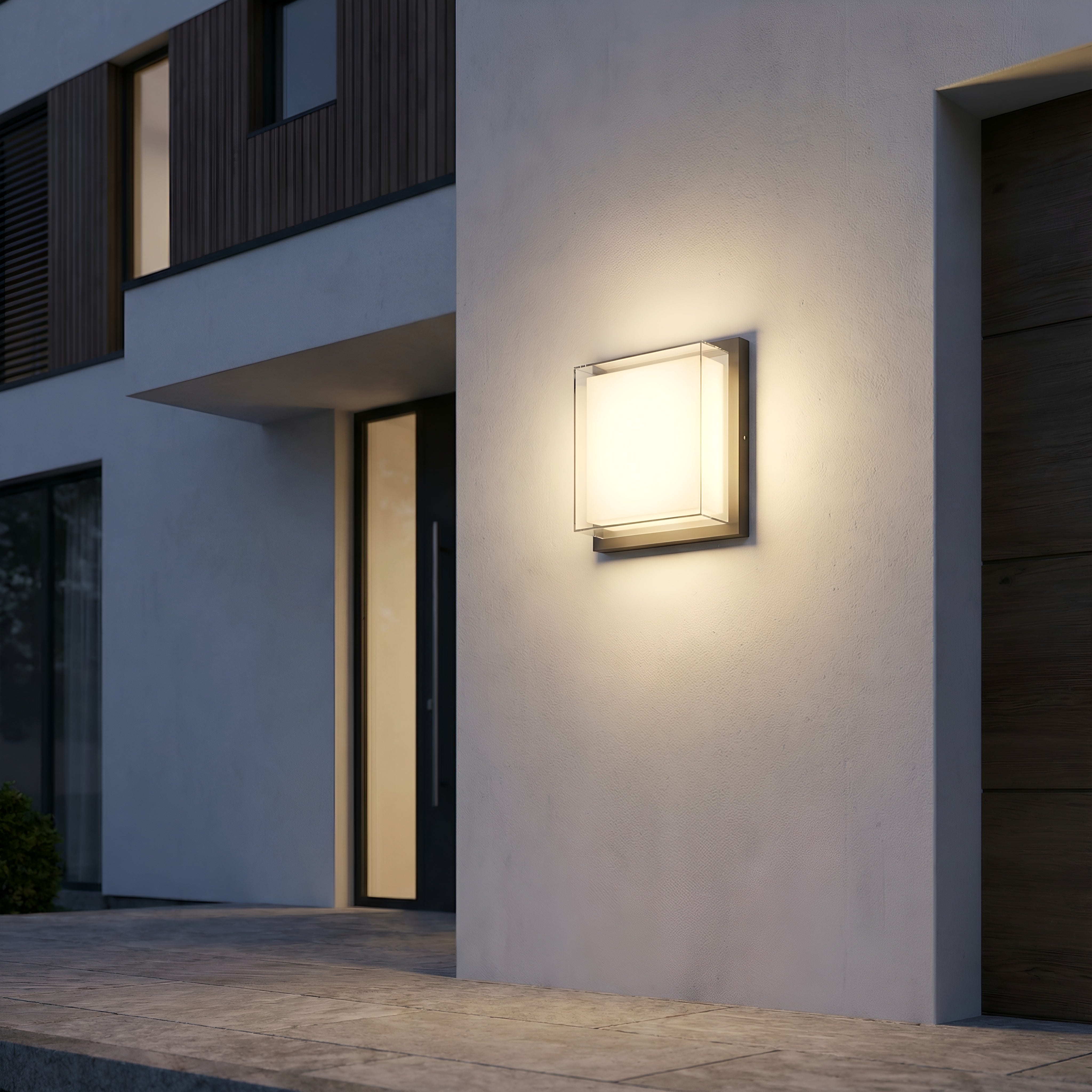 Aplica patrata Lara IP65 15W 3000K 1350LM