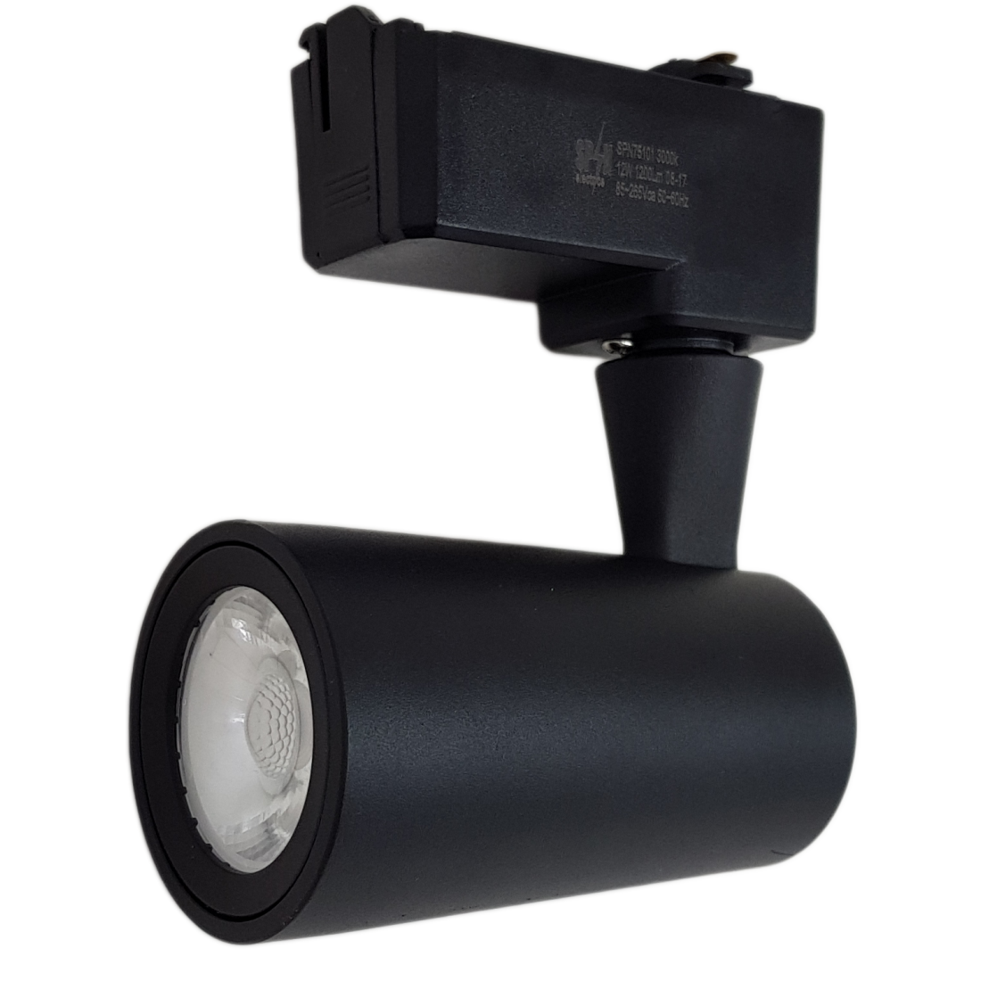 Spot Sina Negru 18W=180W, 3000K, lumina calda