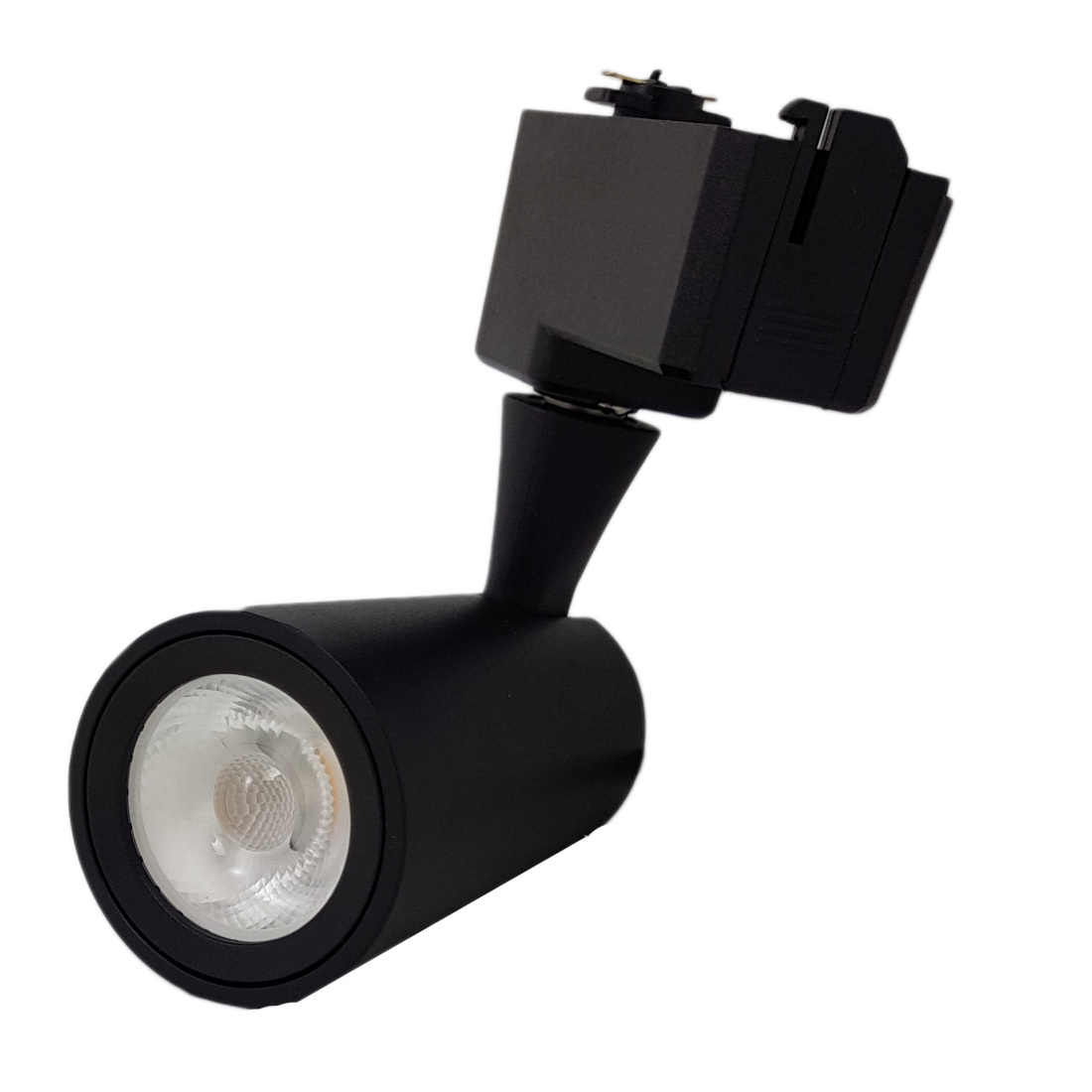 Spot Sina Negru 18W=180W, 3000K, lumina calda