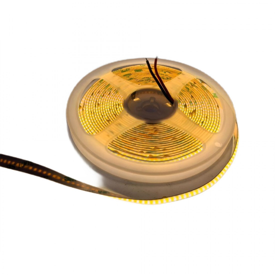 Banda LED COB 320LED/m 12W/m IP20 2700K 24V PCB 8mm - (5m/rola)