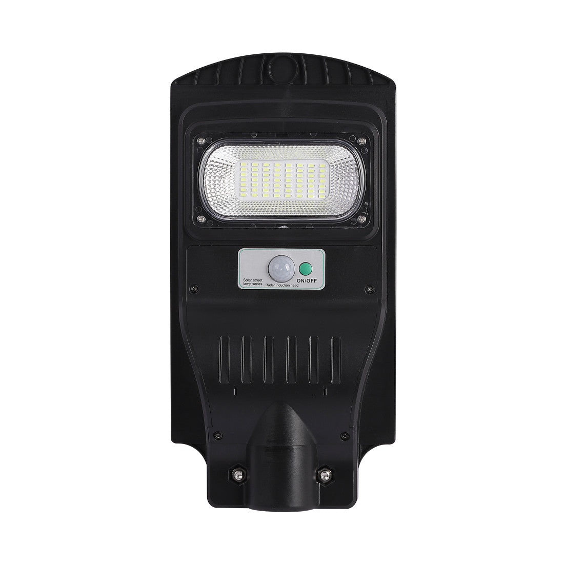 Corp Stradal cu Panou Solar Monocristalin Integrat si telecomanda - 50W/6400k