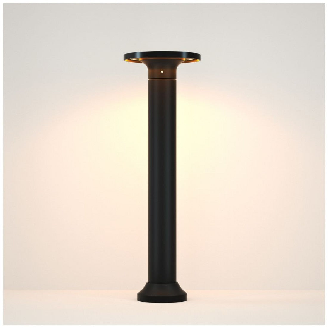 STALP LED EXTERIOR NEGRU 12W/600LM/3000K IP65 230V 500x170x170MM