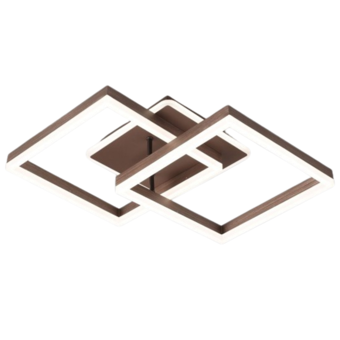 Lustra Led Cafeniu Sina 80w / cu Telecomanda 300+300mm