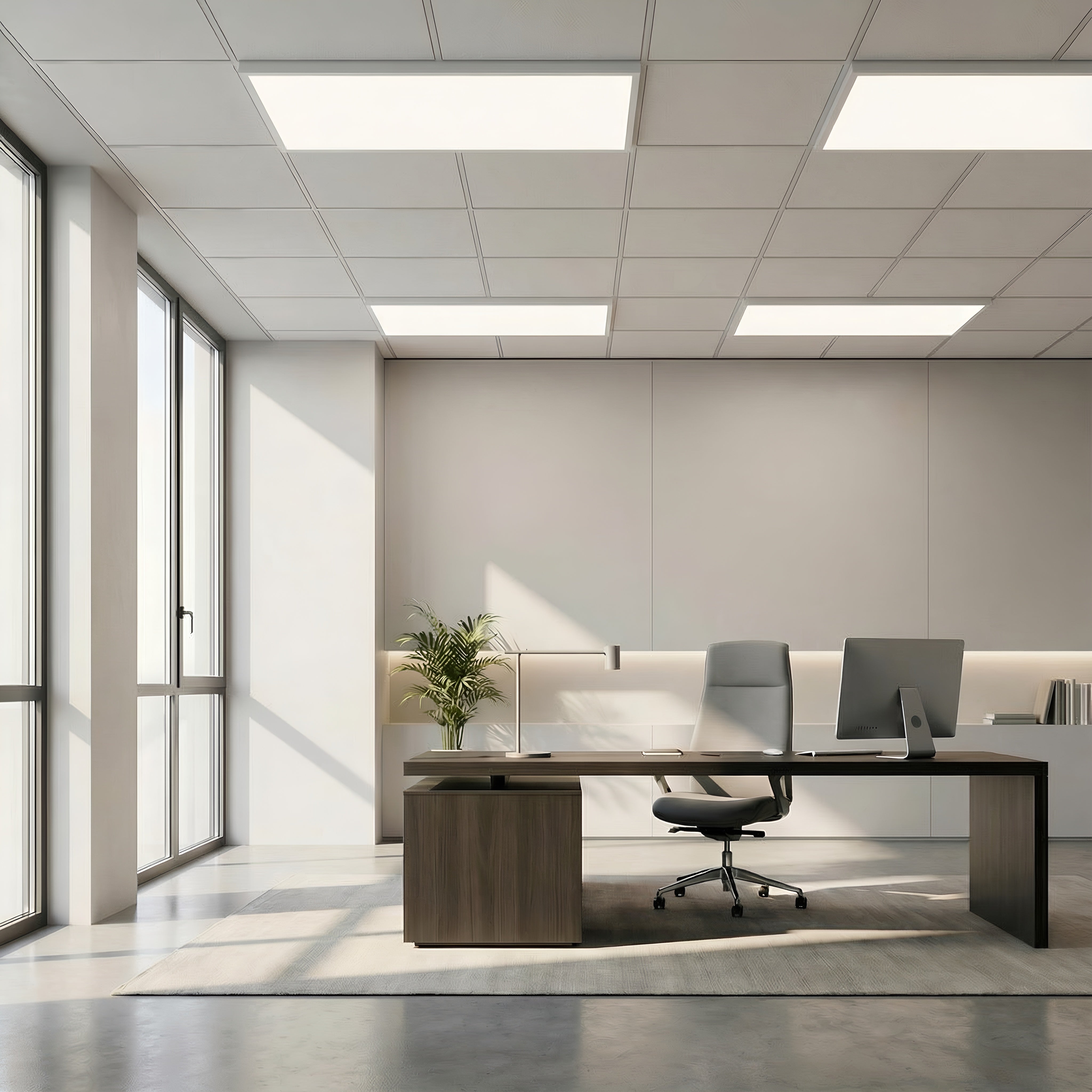 Panou Led Aplicat Back-light 48W, 4320 Lm, 295x1195x40mm , lumina rece