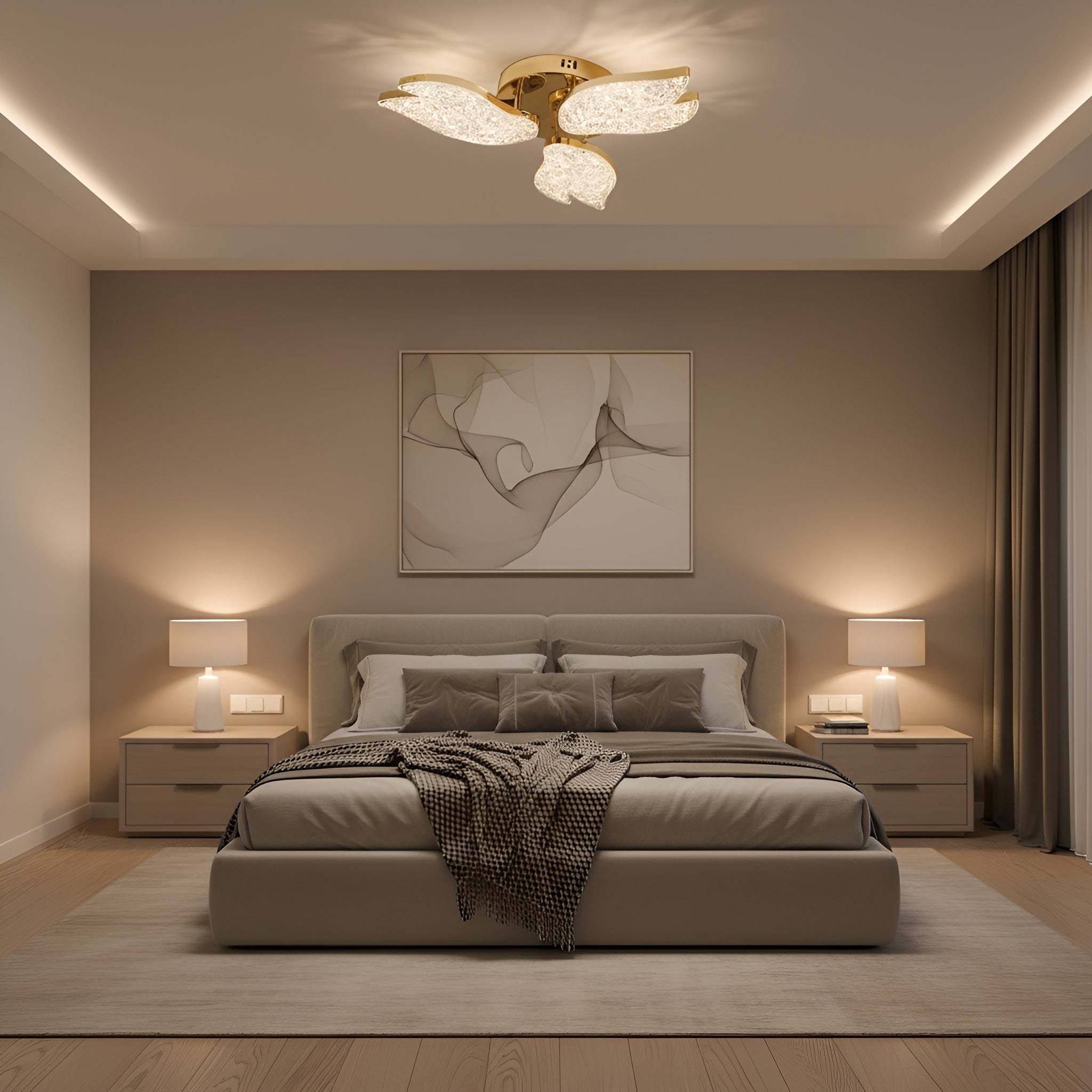 LUSTRA LED AUREO 3 BRATE AURIE 40W / 470*470*100MM