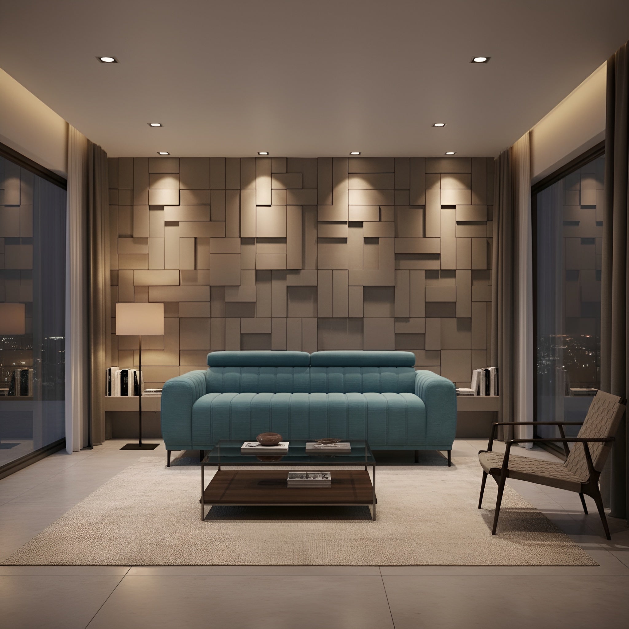 Canapea extensibila GANDI 160, stofa catifelata verde menta - Salvador 12, cu tetiere reglabile, 227x102x95 cm