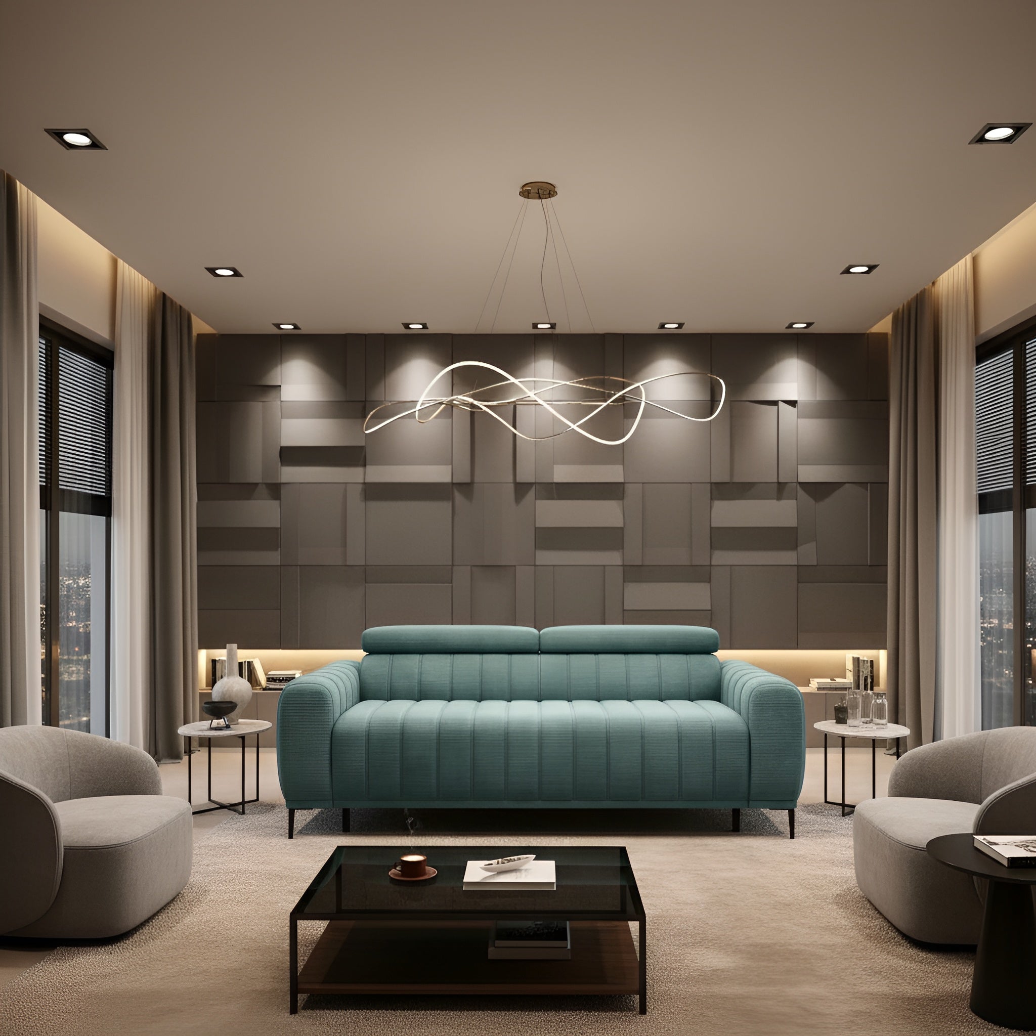 Canapea extensibila GANDI 160, stofa catifelata mov lila - Monolith 62, cu tetiere reglabile, 227x102x95 cm