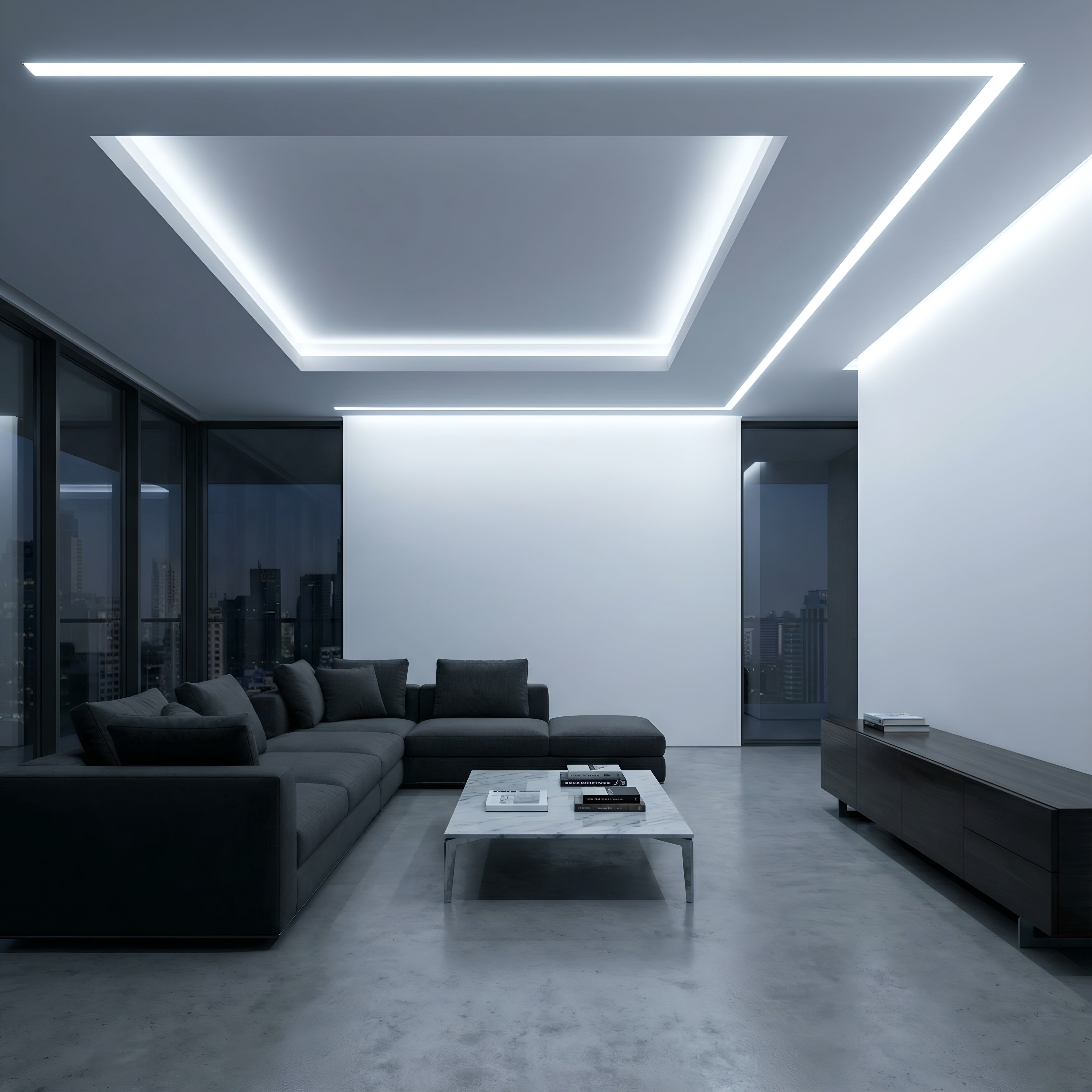 Banda LED COB 320LED/m 12W/m IP20 6000K 24V PCB 8mm - (5m/rola)