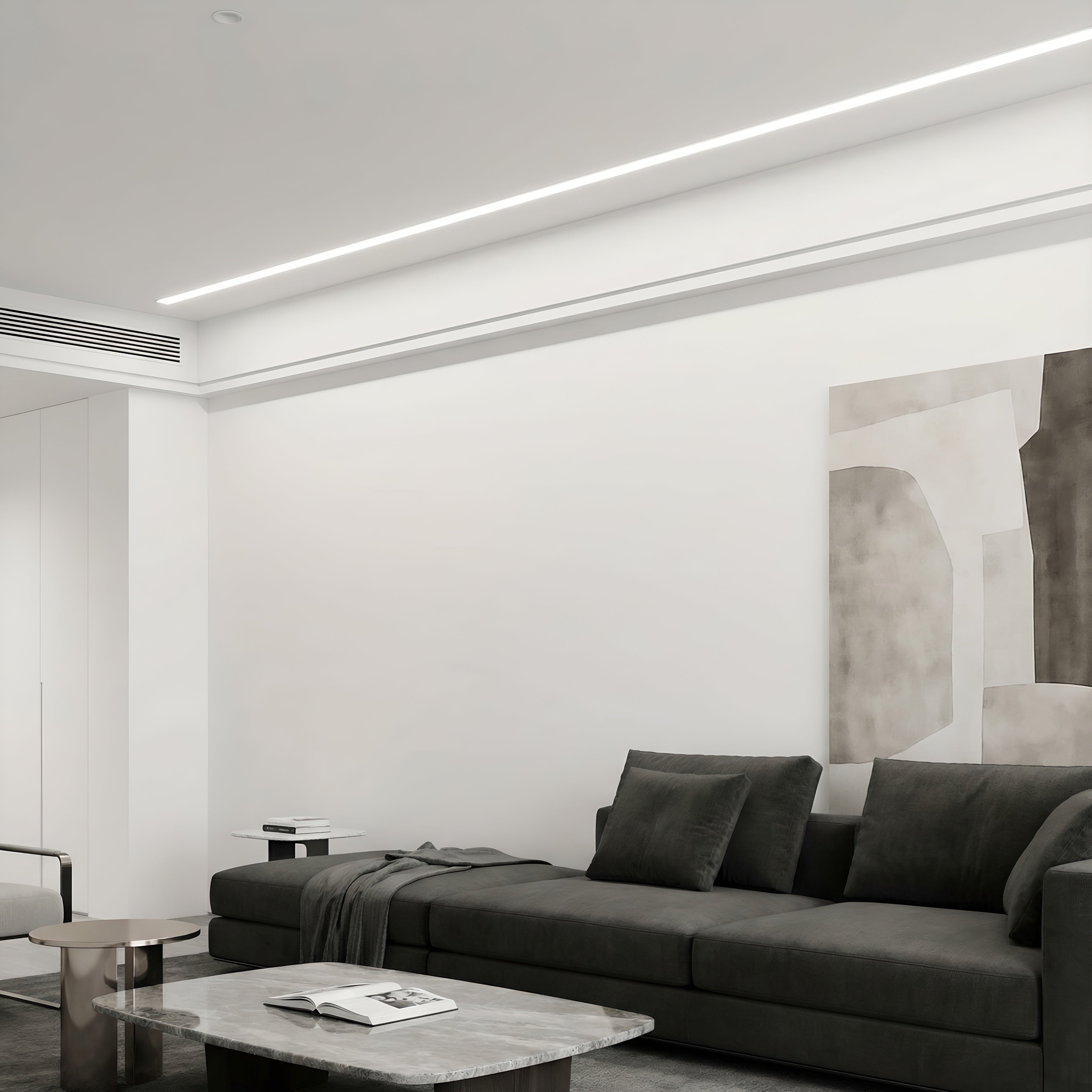 Banda LED COB 300LED/m 12W/m IP20 4200K 12V