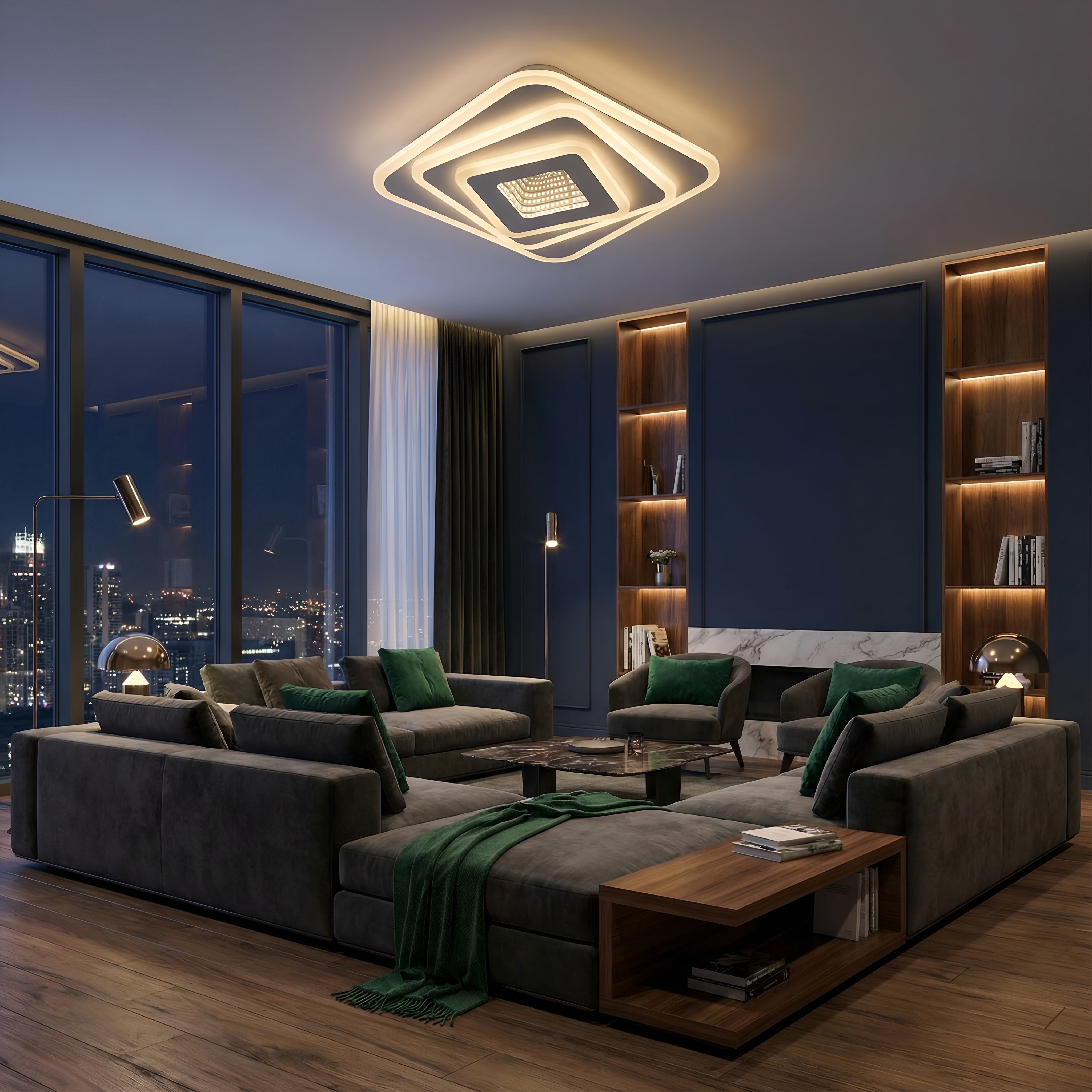 Plafoniera Led Naiad 56W