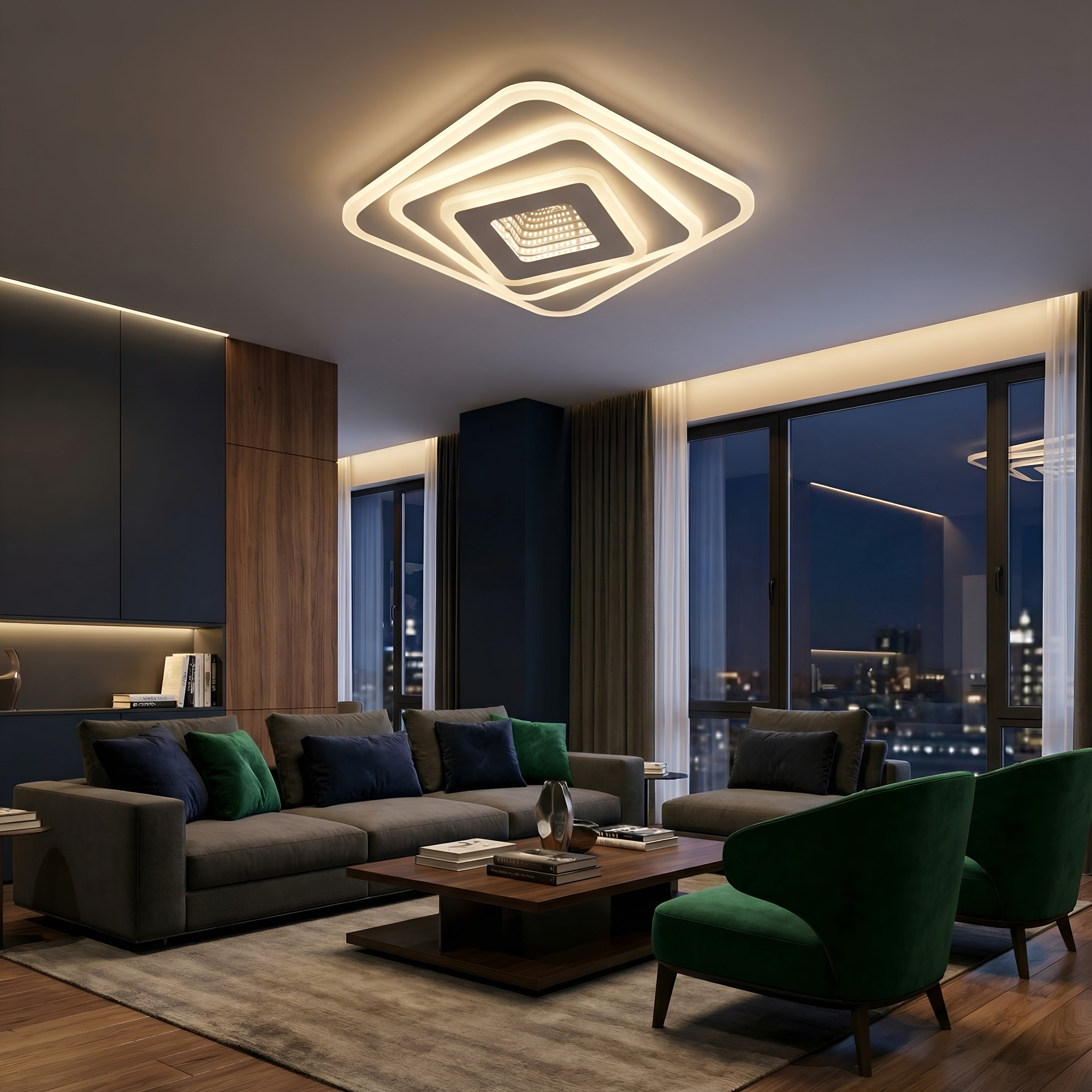 Plafoniera Led Naiad 96W