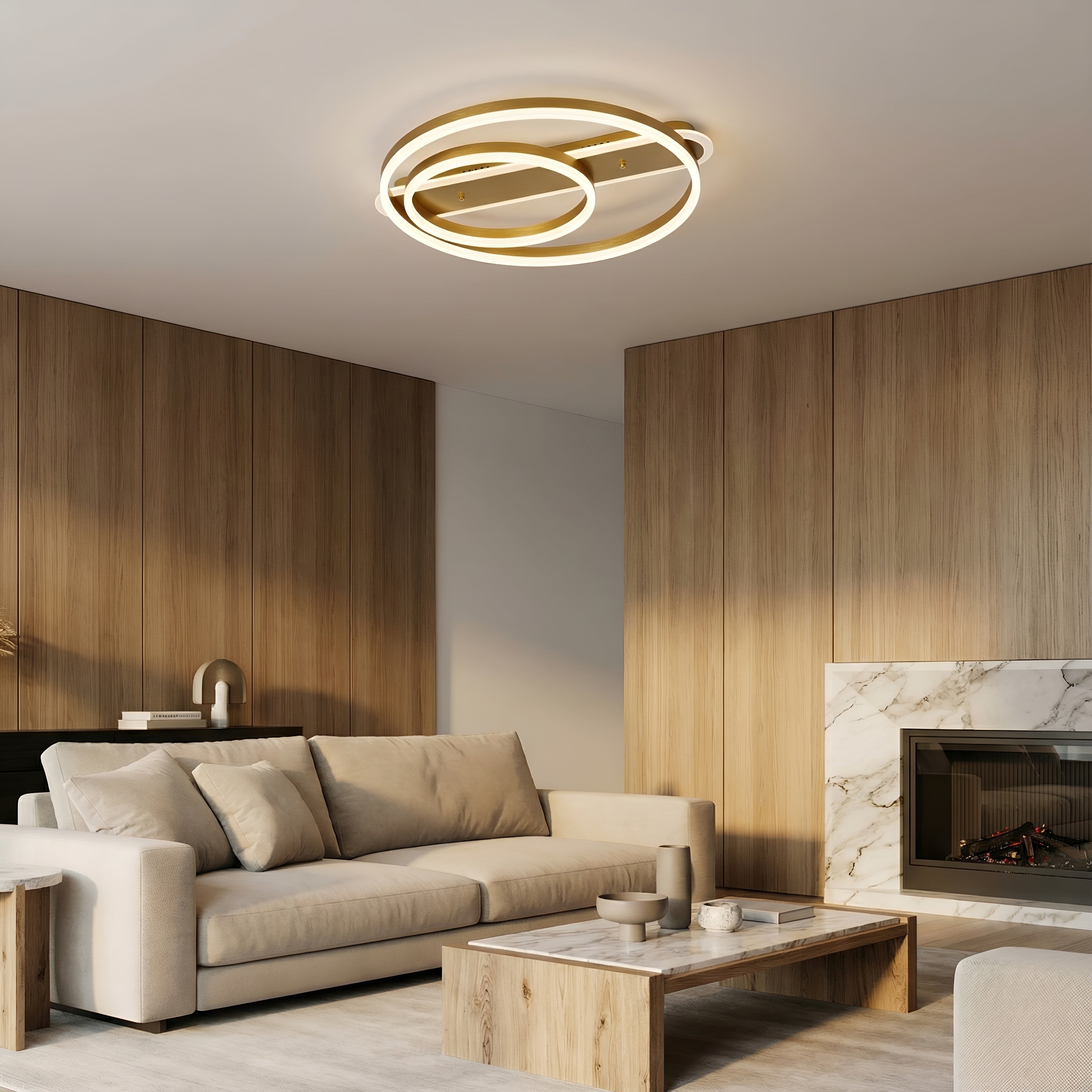 Lustra Led Themis 100w/6000lm  cu Telecomanda 300+500mm