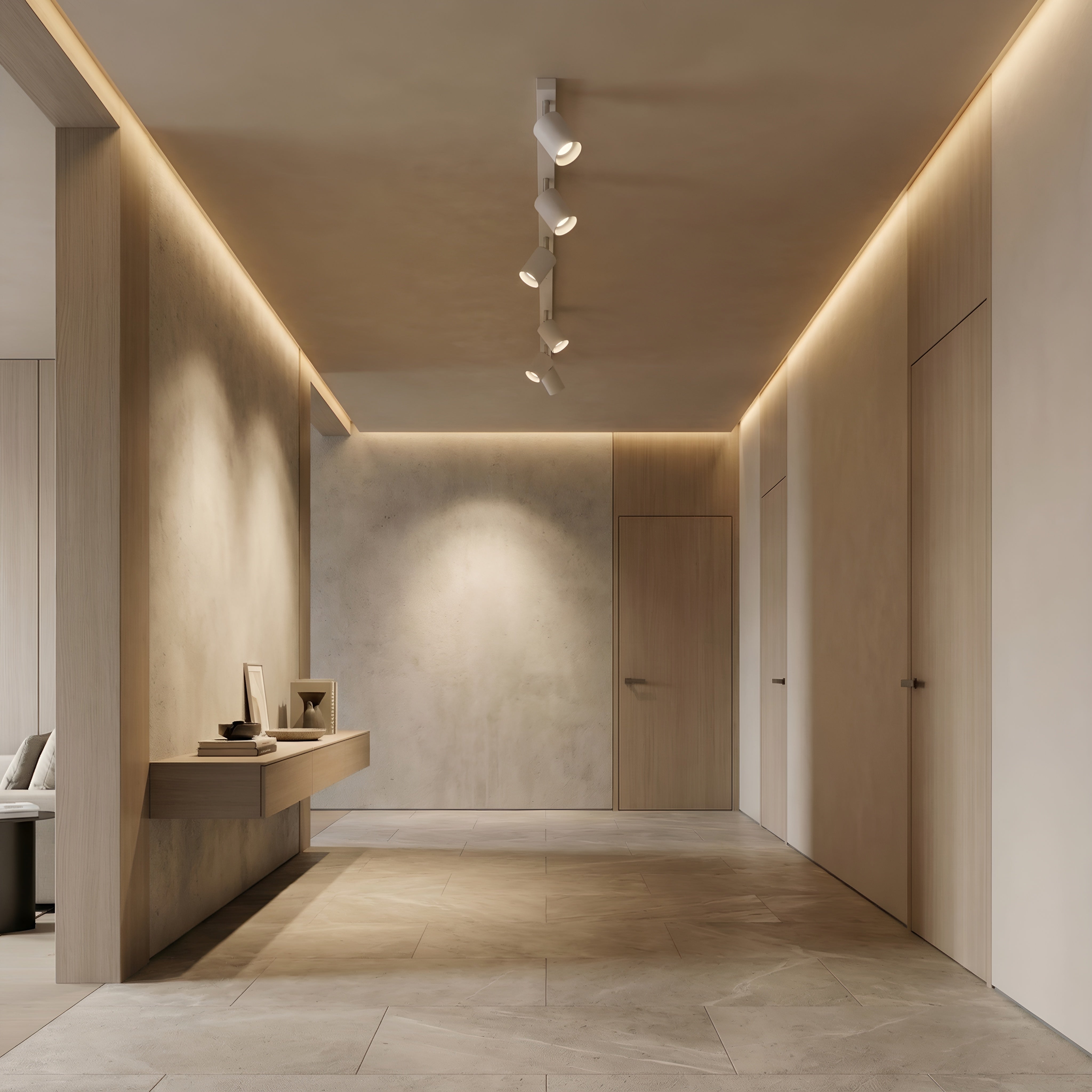 Spot Liniar Reglabil Alb 6 X GU10 1180mm