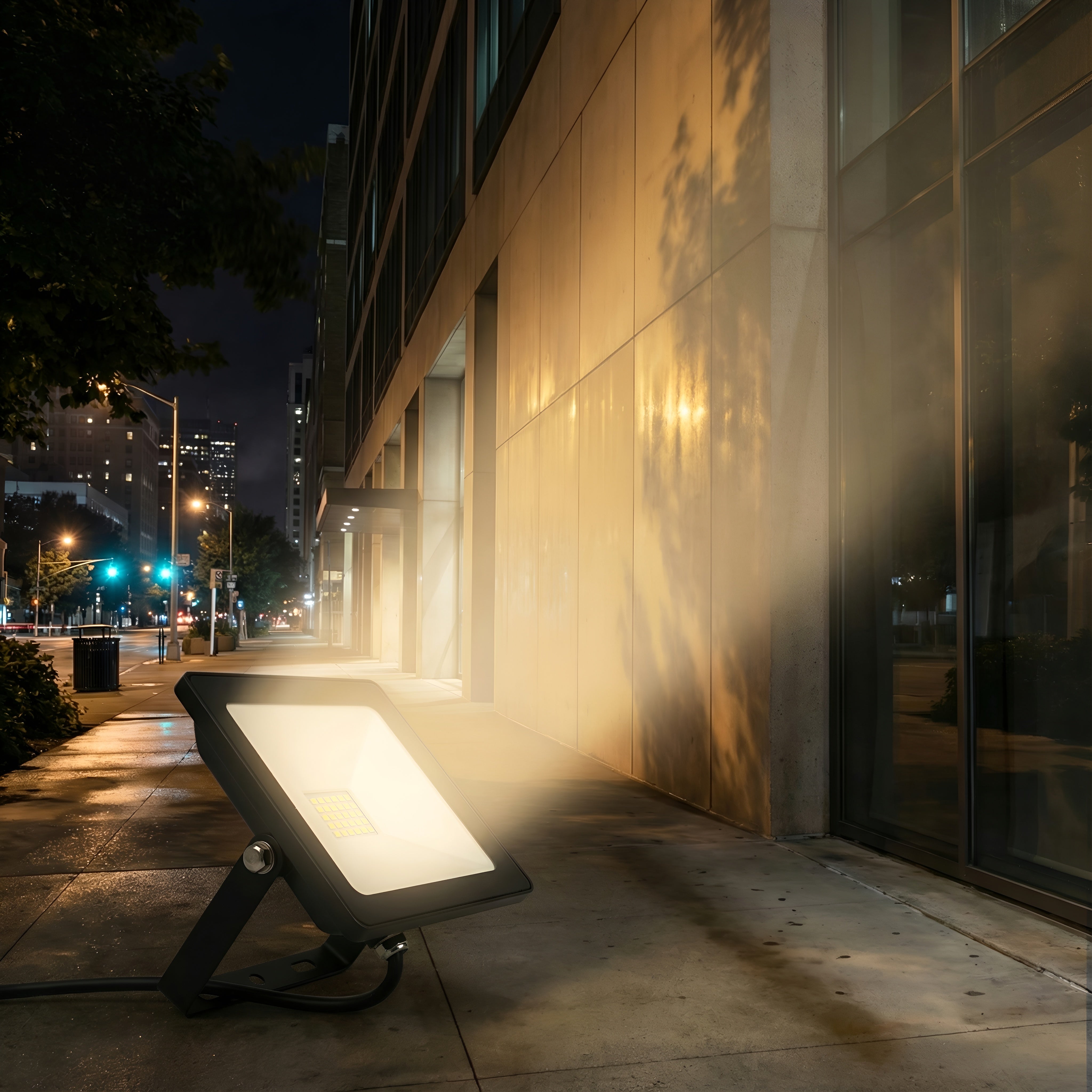 Proiector Led SMD Galaxy, 20W=100W, 3000K, lumina calda