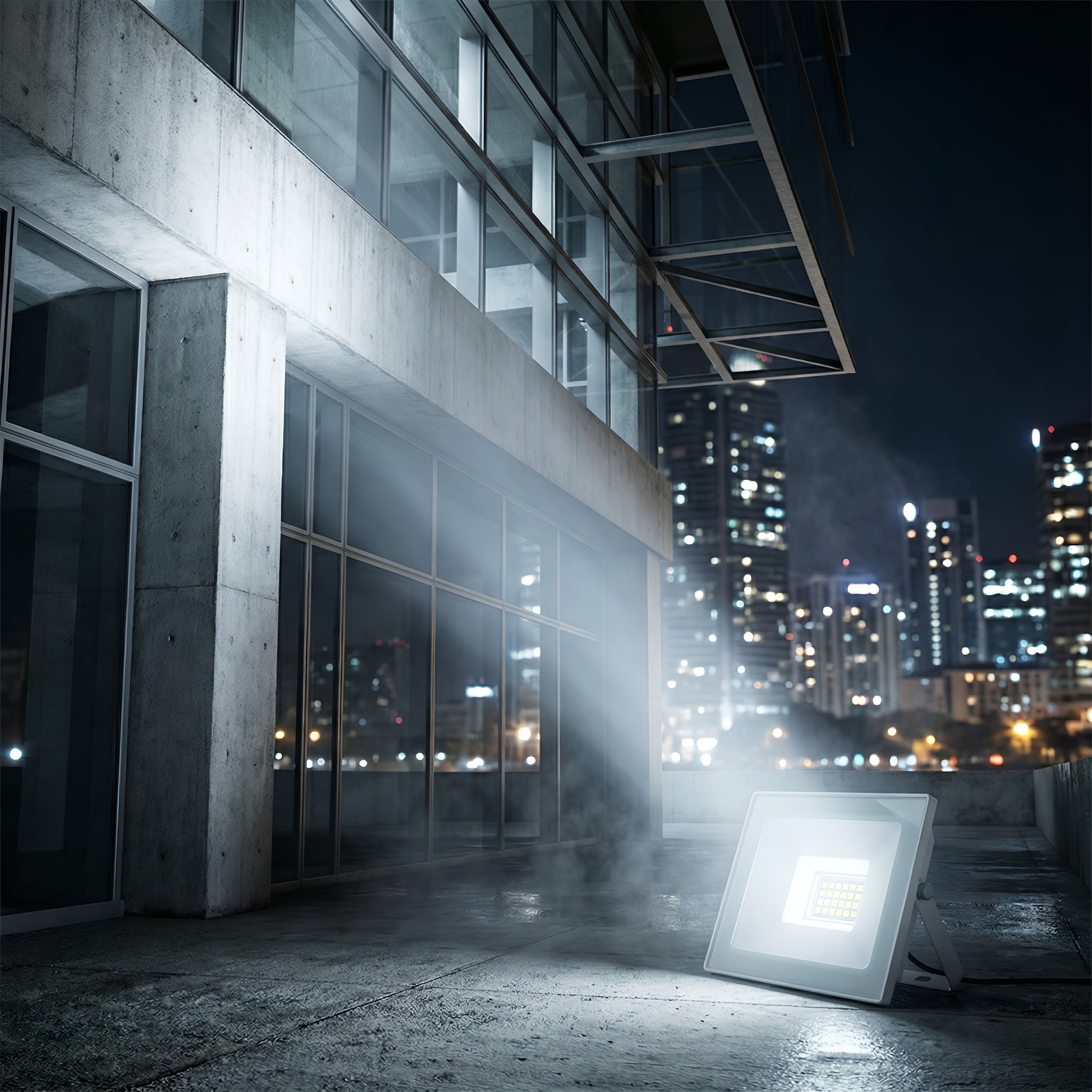 Proiector Led SMD Galaxy Alb, 100W 6400K, lumina rece